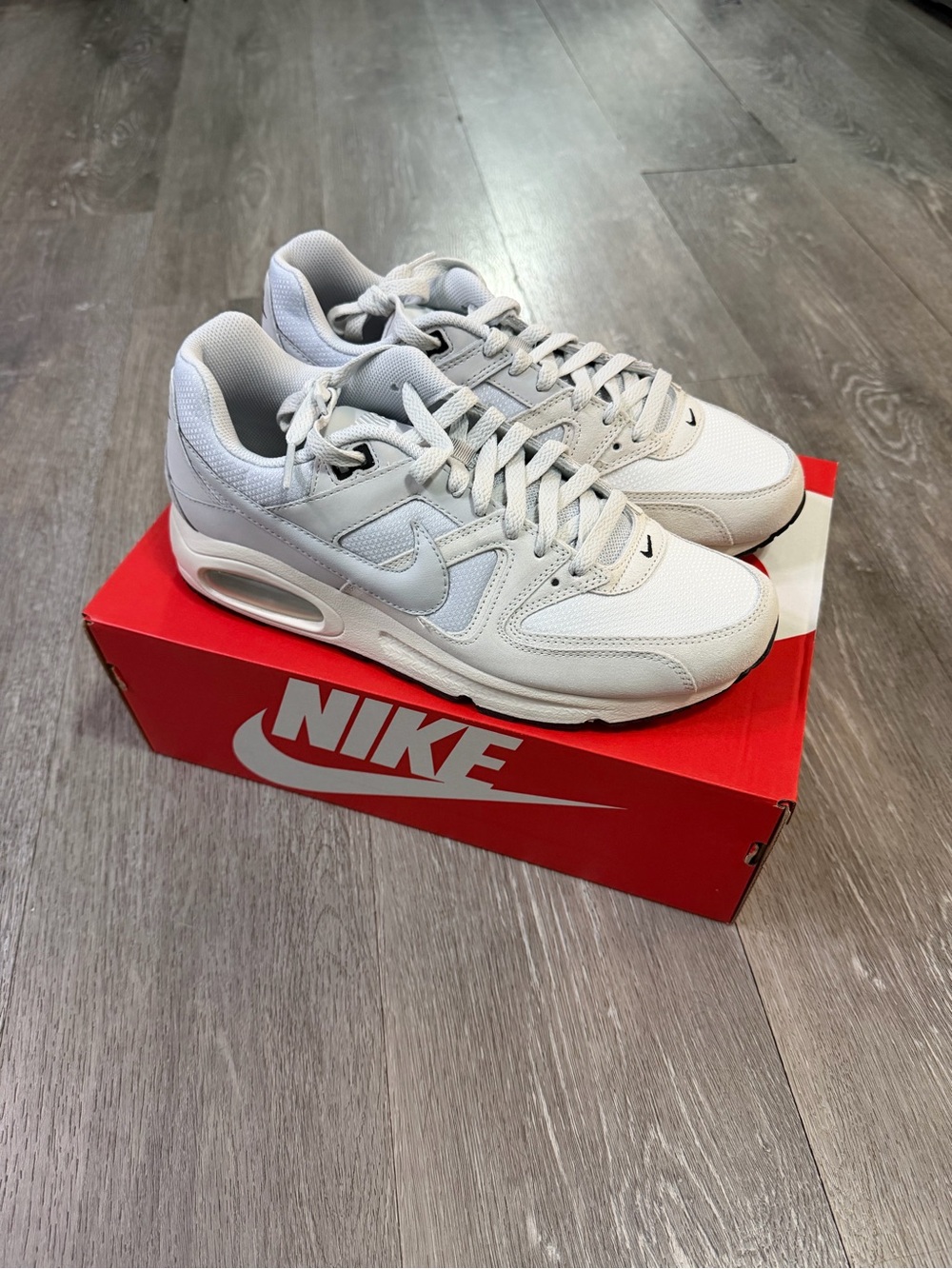 Nike Air Max Command Summit White Pure Platinum 629993-102 Size 9